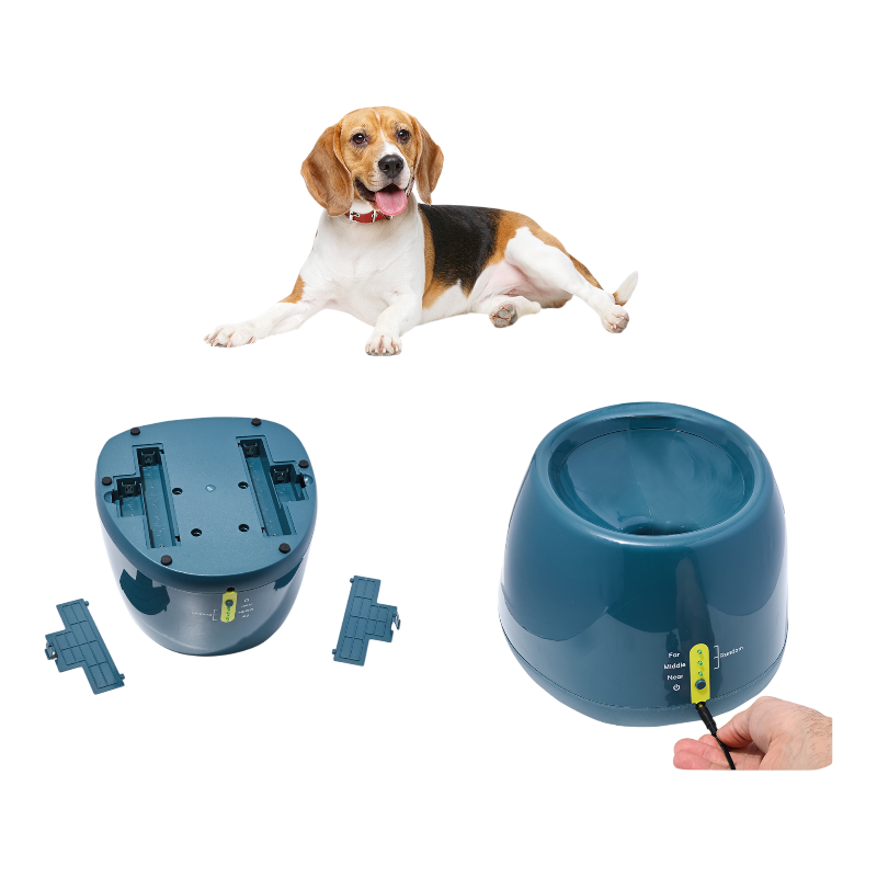 Pawtopix automatic dog ball launcher with 6 durable balls