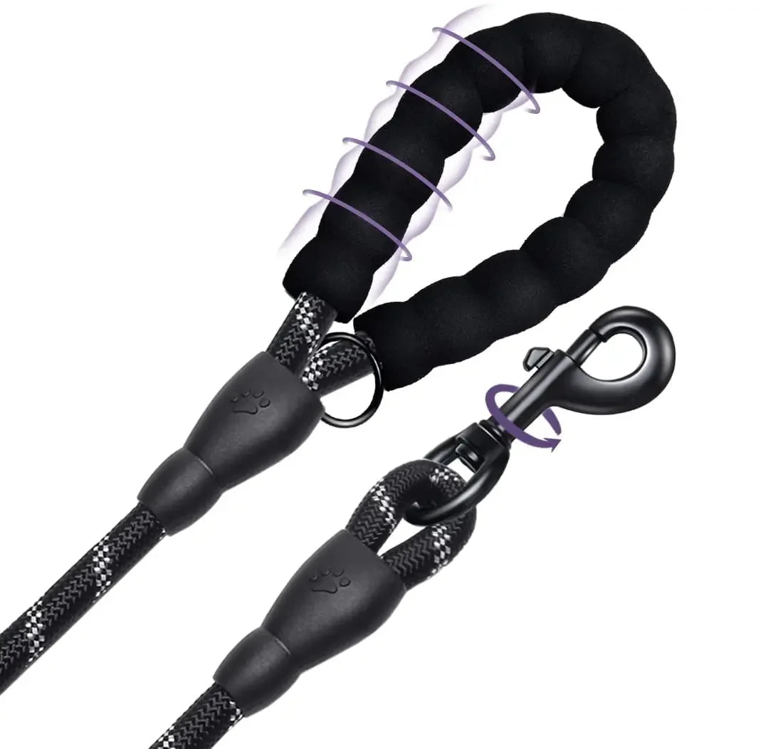 Reflective Nylon Dog Leash