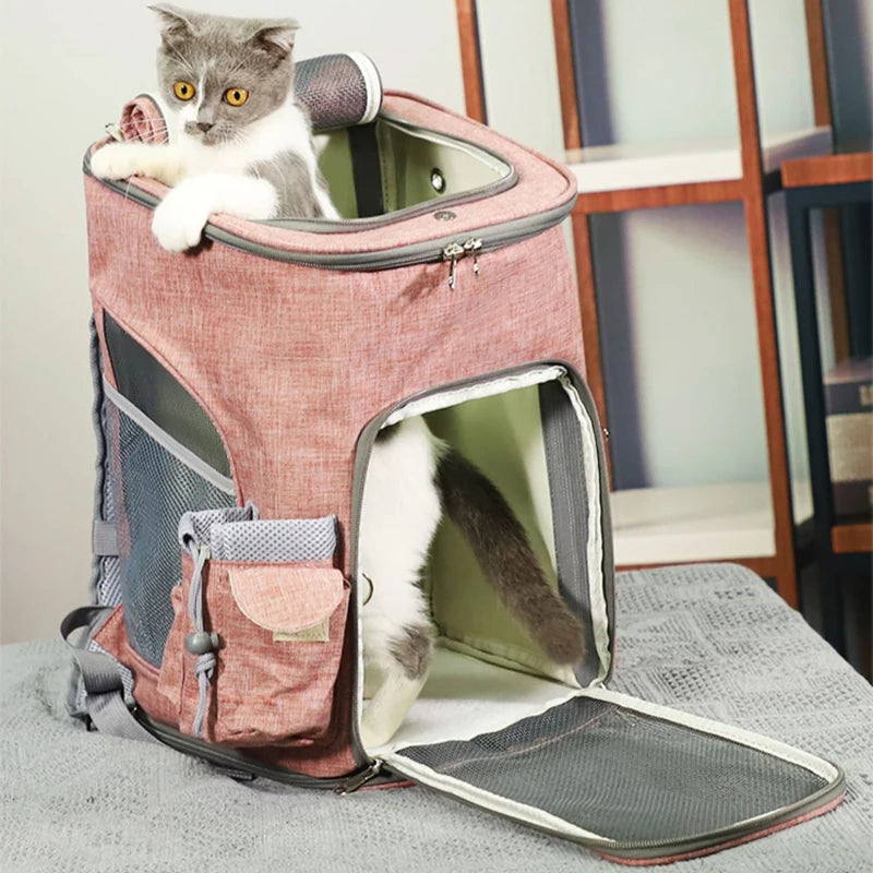 Expandable Pet Transport Backpack