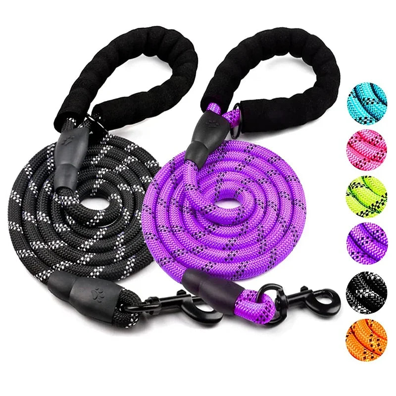 Reflective Nylon Dog Leash