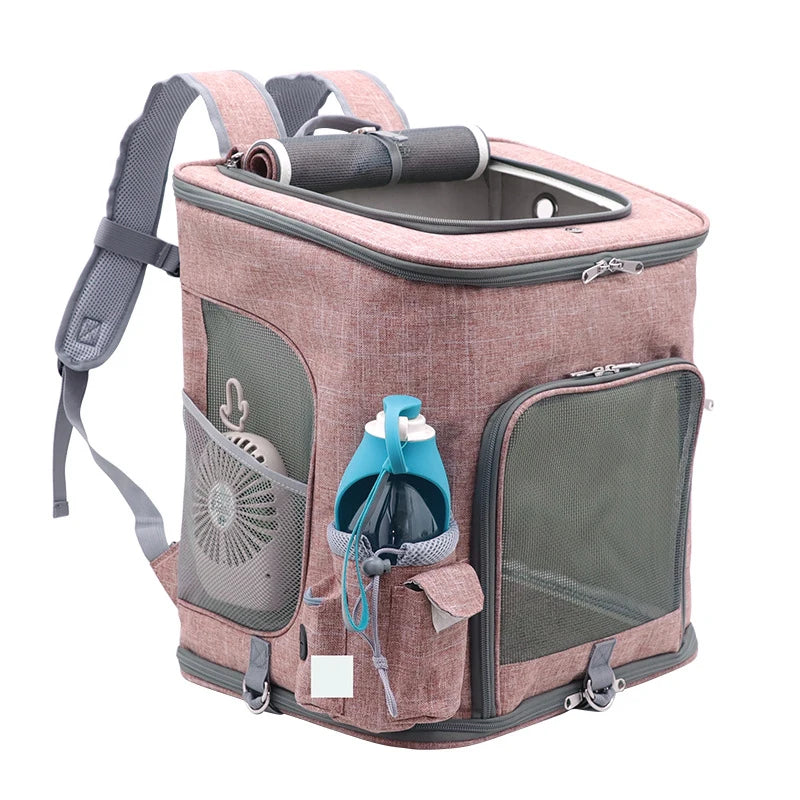 Expandable Pet Transport Backpack