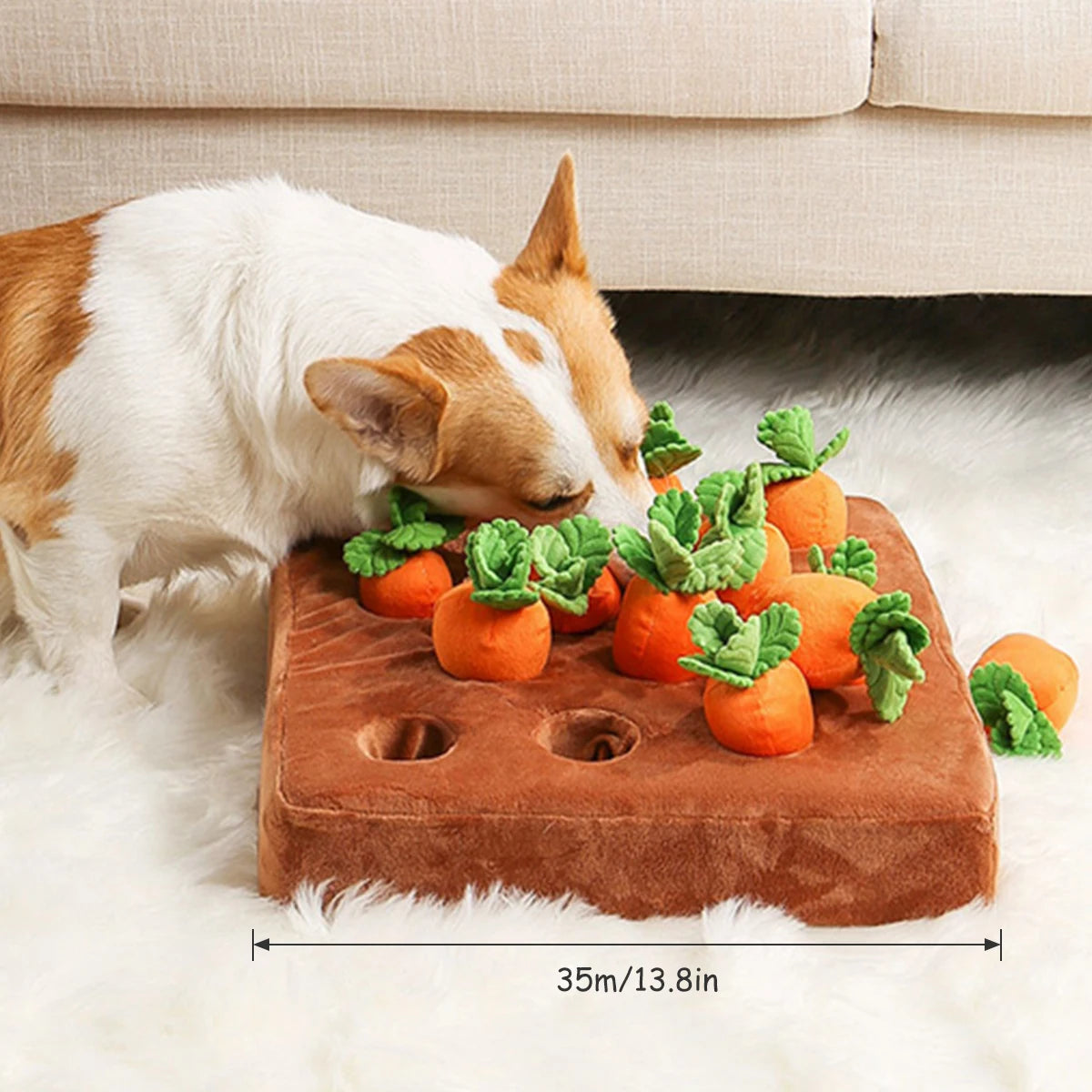 Interactive Snuffle Dog Toy