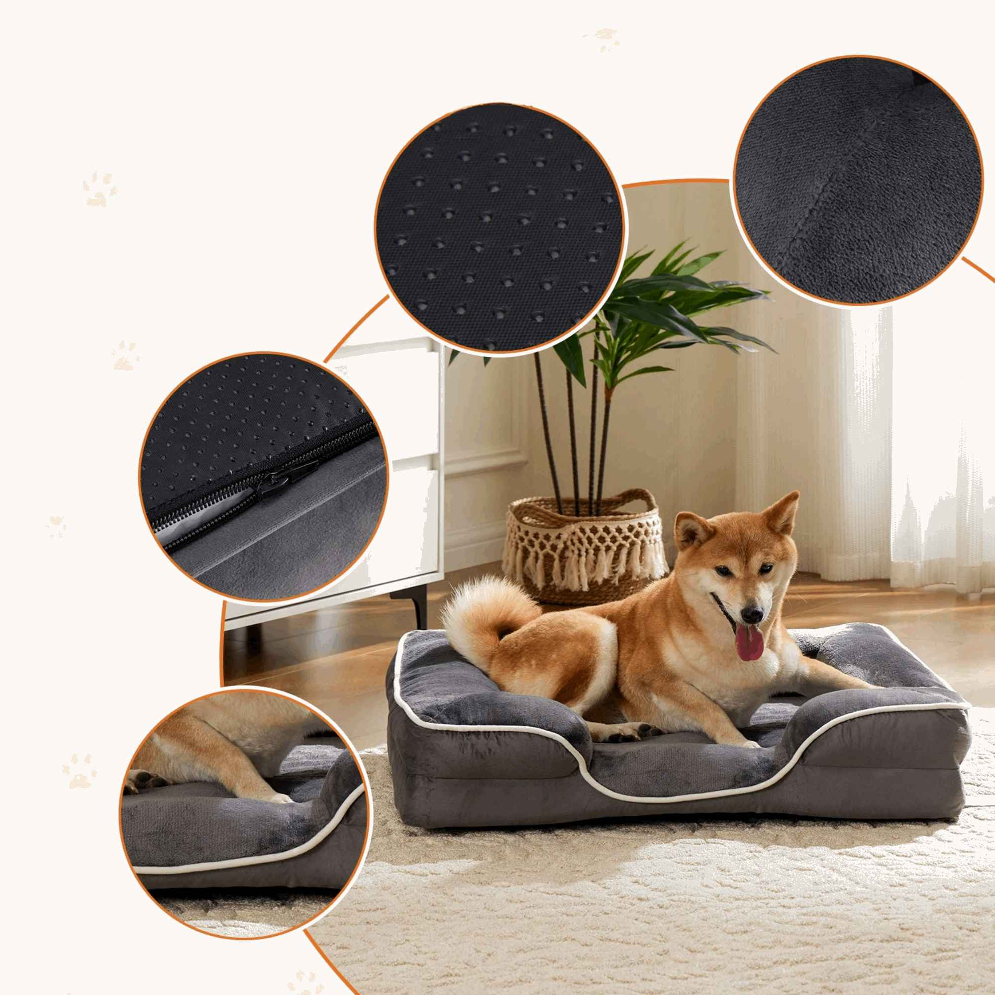 Memory Foam Dog Bed