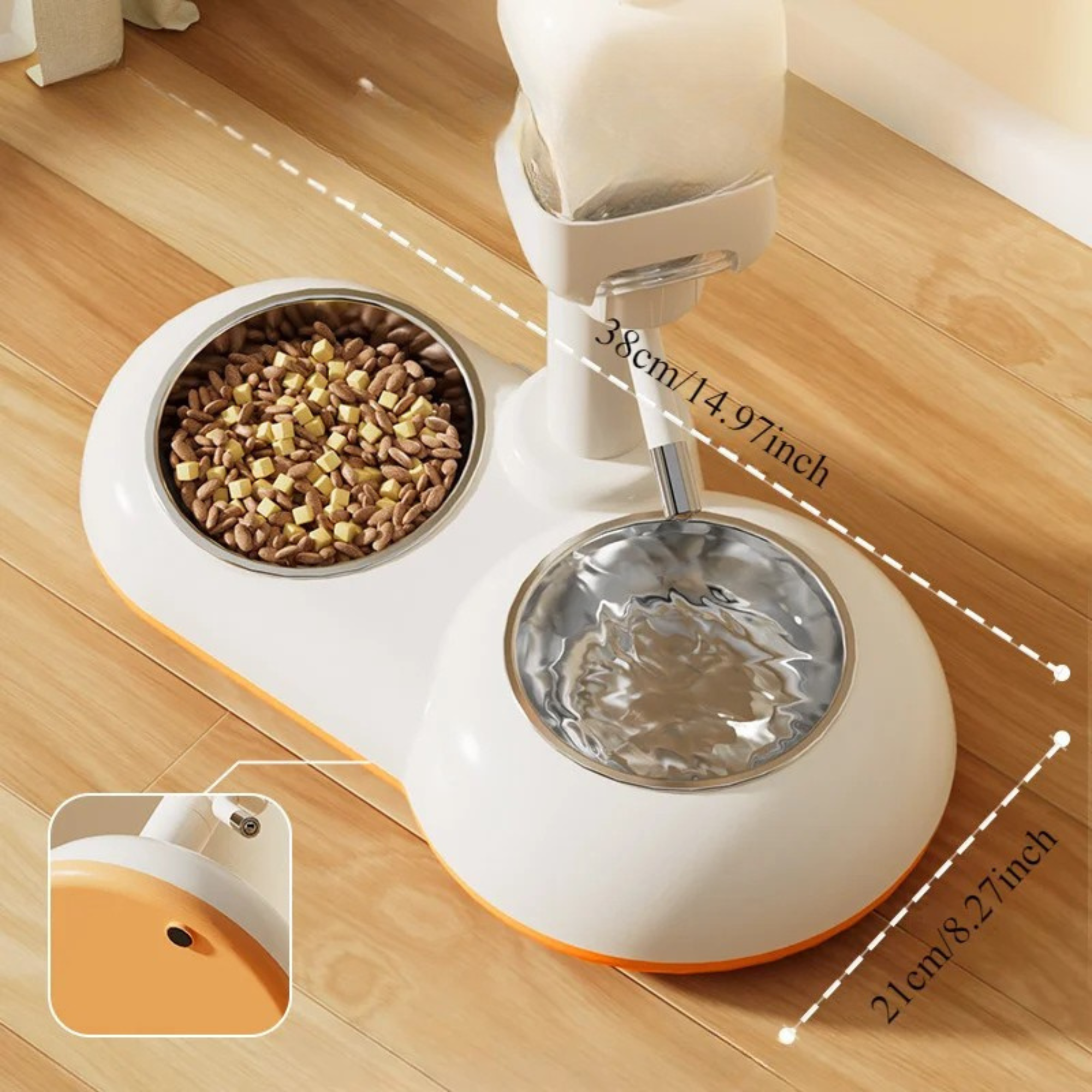 Adjustable Pet Water Feeder