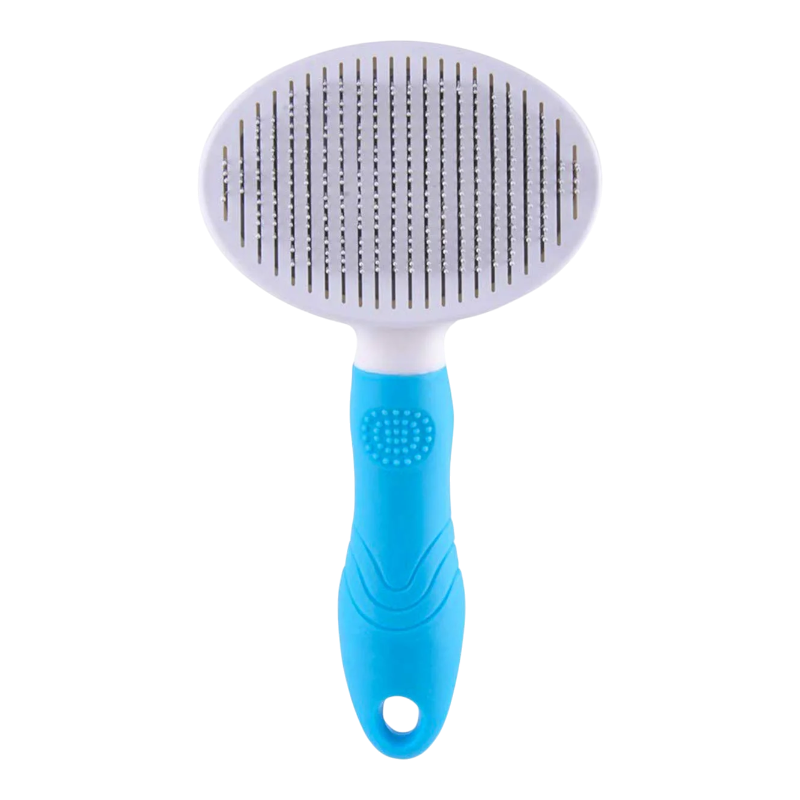 Pawtopix Dog and Cat Slicker Brush with Fur Remover